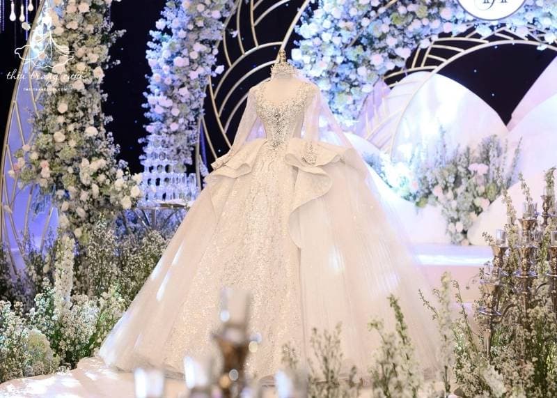 Chi tiết chất liệu váy MTama